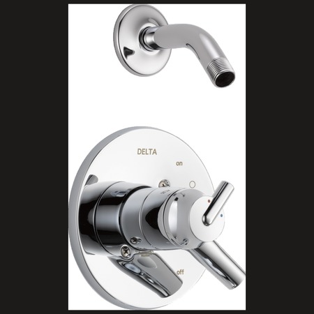 DELTA Trinsic Monitor® 17 Series Shower Trim - Less Shower Head Chrome T17259-LHD